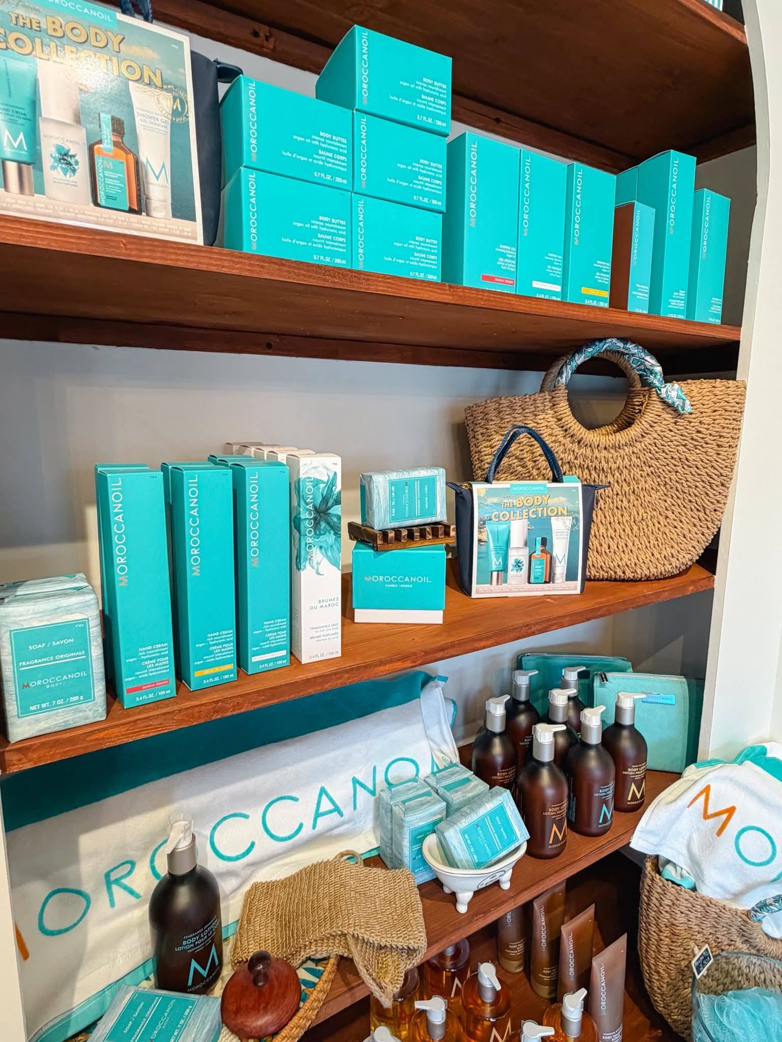 Boutique beauté sur place